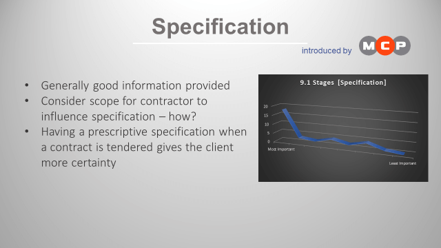 specification