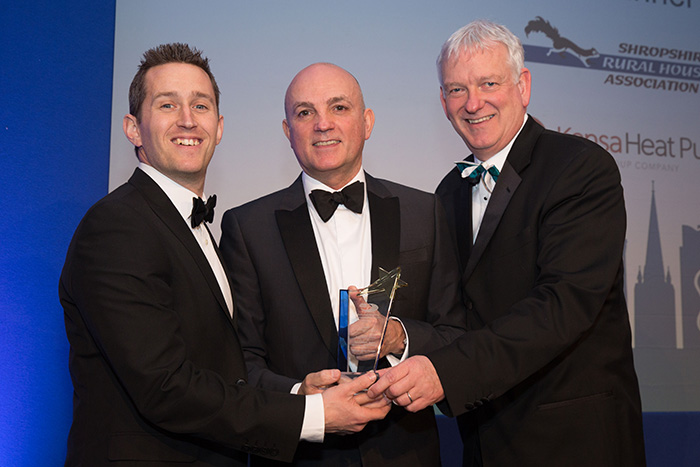 Shropshire Rural Housing Association & Kensa Heat Pumps - Best small client